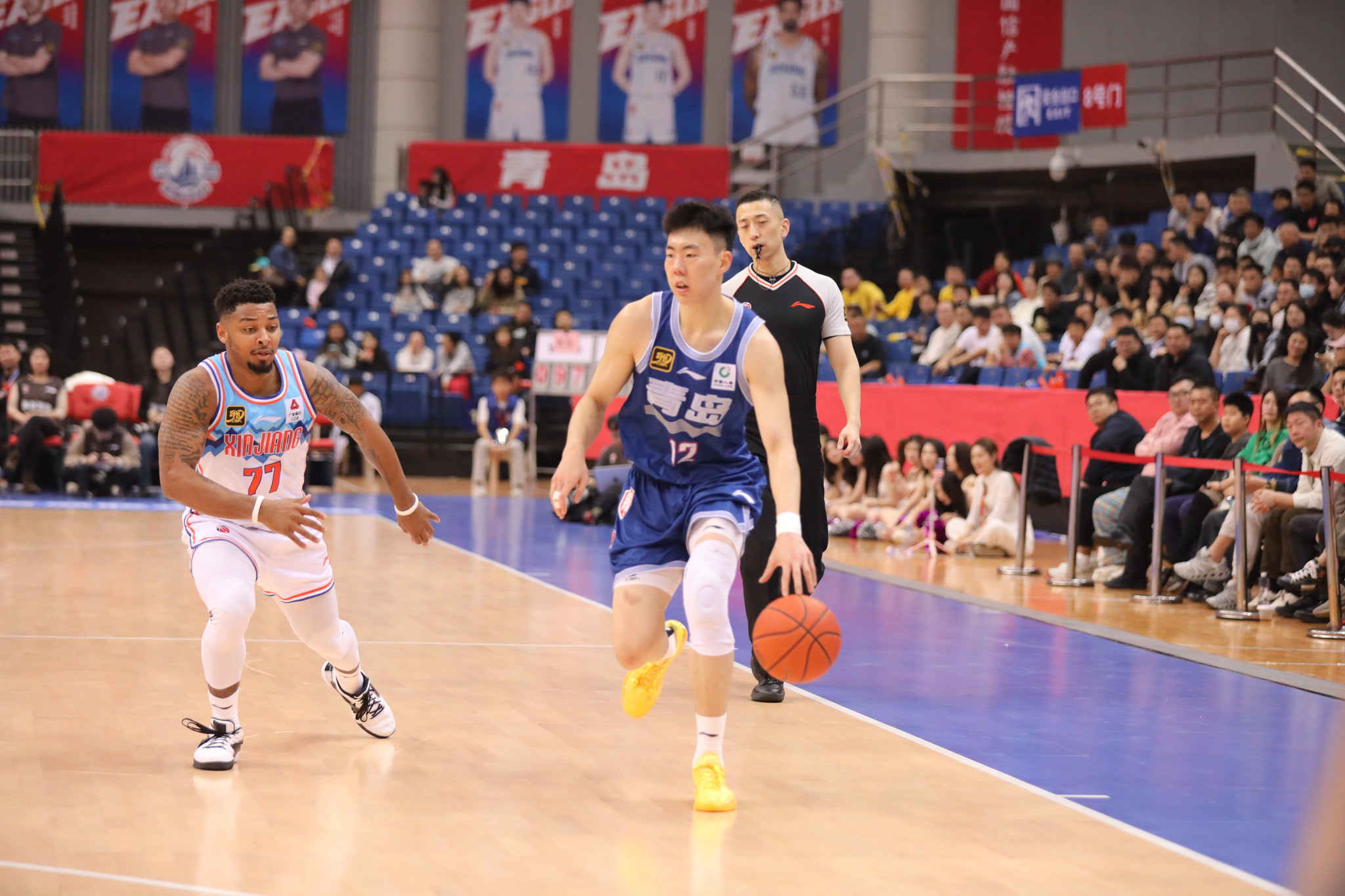 新疆男篮大胜山西,取得四连胜 新疆男篮大胜山西,取得四连胜